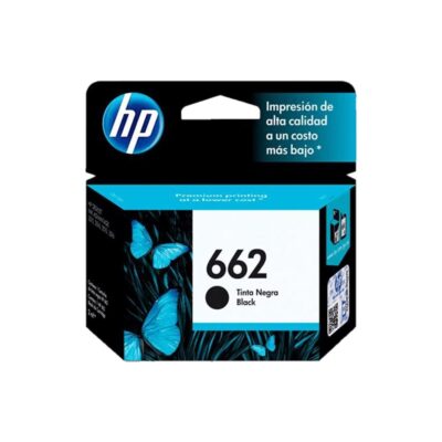 Cartucho de tinta HP 662 (CZ103AL) – Negro/Black