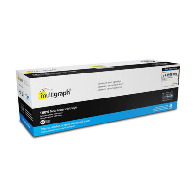 Cartucho de toner MULTIGRAPH 43979101 para OKIDATA – Negro/Black