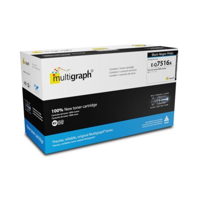 Cartucho de toner MULTIGRAPH 16A (Q7516A) para HP – Negro/Black