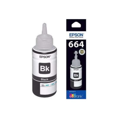 Pomo de tinta EPSON 664 (T664120-AL) – Negro/Black