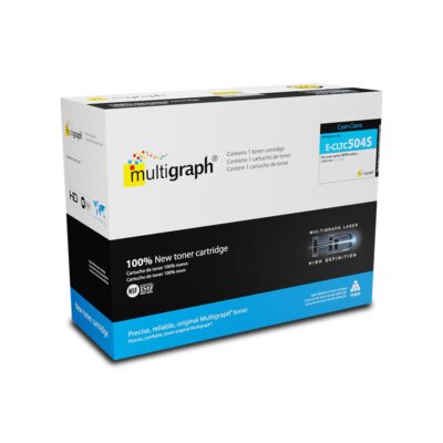 Cartucho de toner MULTIGRAPH C504S (CLTC504S) para SAMSUNG – Cian/Cyan