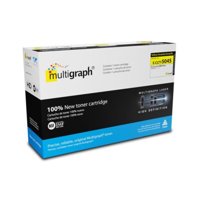 Cartucho de toner MULTIGRAPH Y504S (CLTY504S) para SAMSUNG – Amarillo/Yellow