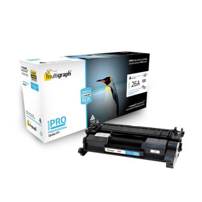 Cartucho de toner MULTIGRAPH 26A (CF226A) para HP – Negro/Black