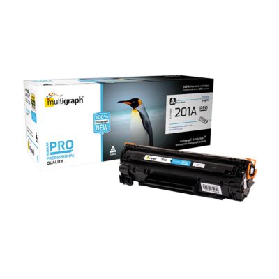 Cartucho de toner MULTIGRAPH 201A (CF400A) para HP – Negro/Black