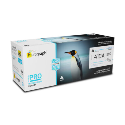 Cartucho de toner MULTIGRAPH 410A (CF410A) para HP – Negro/Black