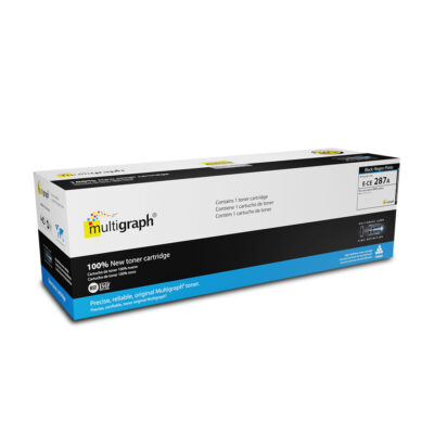 Cartucho de toner MULTIGRAPH 87A (CF287A) para HP – Negro/Black