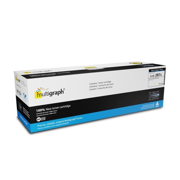 Cartucho de toner MULTIGRAPH 87A (CF287A) para HP - Negro/Black