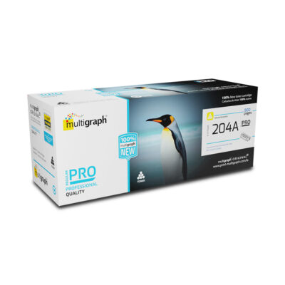 Cartucho de toner MULTIGRAPH 204A (CF512A) para HP – Amarillo/Yellow