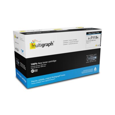 Cartucho de toner MULTIGRAPH 15A (C7115A) para HP – Negro/Black