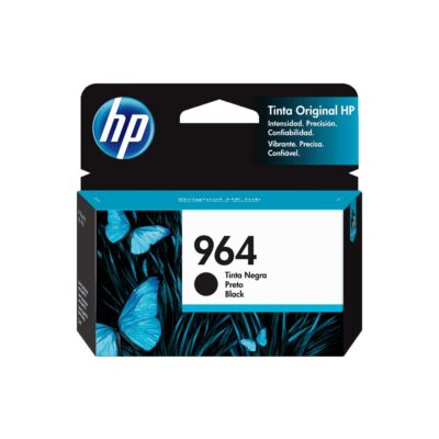 Cartucho de tinta HP 964 (3JA53AL) – Negro/Black