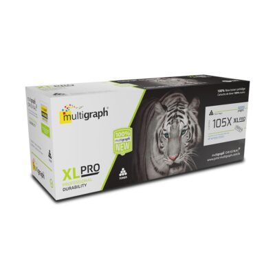 Cartucho de toner MULTIGRAPH XLPRO 105X (W1105X) para HP – Negro/Black