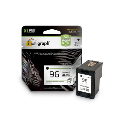 Cartucho de tinta MULTIGRAPH 96XL (C8767) para impresora HP – Negro/Black