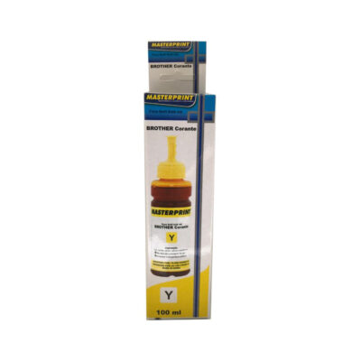 Pomo de tinta MASTERPRINT p/ BROTHER – Yellow