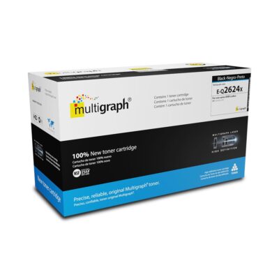 Cartucho de toner MULTIGRAPH 24X (Q2624X) para HP – Negro/Black