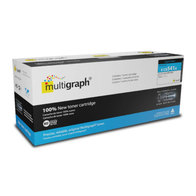 Cartucho de toner MULTIGRAPH 125A (CB541A) para HP – Cian/Cyan