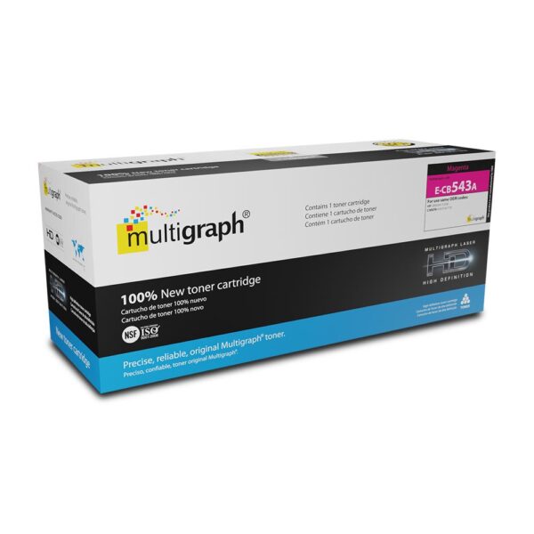 Cartucho de toner MULTIGRAPH 125A (CB543A) para HP - Magenta