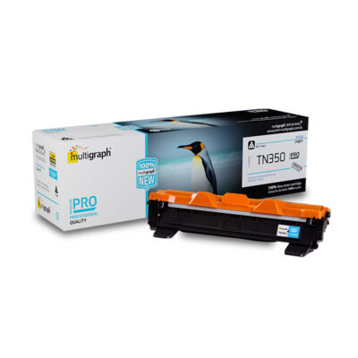 Cartucho de toner MULTIGRAPH TN350 para BROTHER – Negro/Black