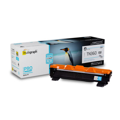 Cartucho de toner MULTIGRAPH TN360 para BROTHER – Negro/Black