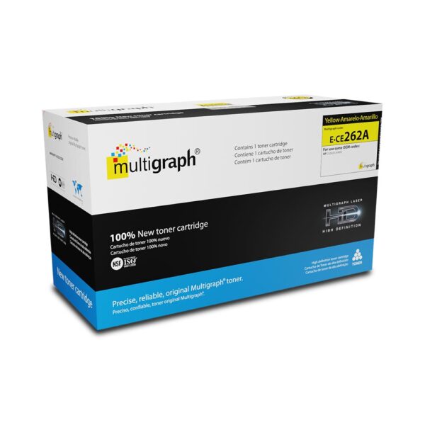 Cartucho de toner MULTIGRAPH 648A (CE262A) para HP - Amarillo/Yellow