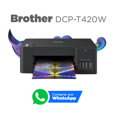 Impresora a chorro multifunción BROTHER DCP-T420W WIFI – Color