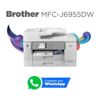 Impresora a chorro multifunción BROTHER MFC- J6955DW WIFI y NFC – Color