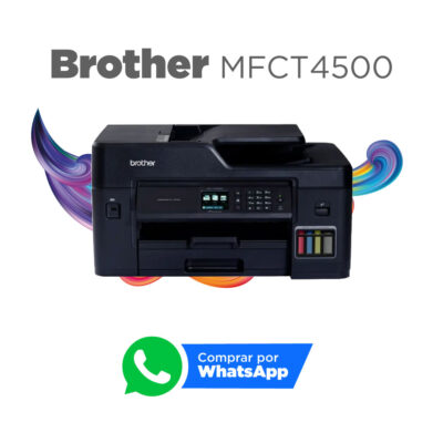 Impresora a chorro multifunción BROTHER MFC-T4500DW WIFI – Color