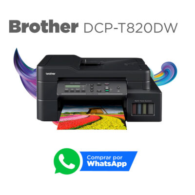 Impresora a chorro multifunción BROTHER DCP-T820DW WIFI – Color