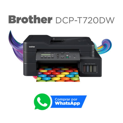 Impresora a chorro multifunción BROTHER DCP-T720DW WIFI – Color